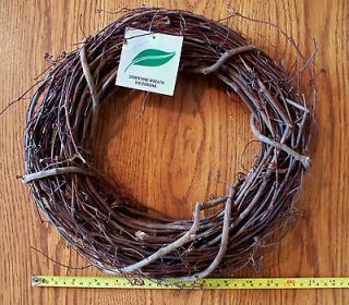 12 INCH DIAMETER GRAPEVINE WREATH FORMS   GREAT FOR HOLIDAY CRAFTS 