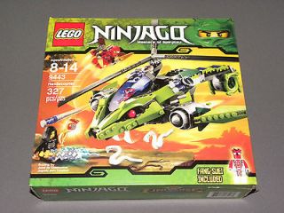 LEGO Building Set 9443 Ninjago Rattlecopter Helicopter w 3 Minifigures 