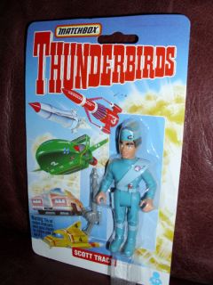 Vintage Thunderbirds Scott Tracy Matchbox Rocket MOC 93