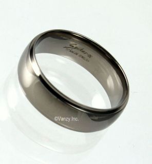  Solid Titanium Wedding Ring Band Sizes 5 6 7 8 9 10 11 12 13 14