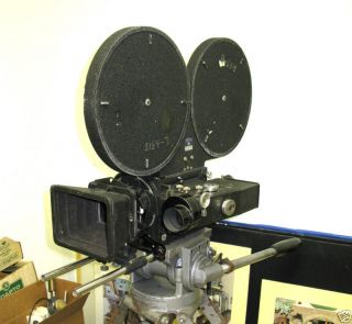 Classic Mitchell PRO 16 16mm Studio Cine Camera and acessories Minty 