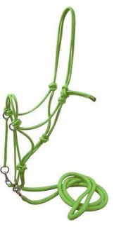   Nylon Bitless Hackamore Bosal Bridle With Nylon Reins New Horse Tack