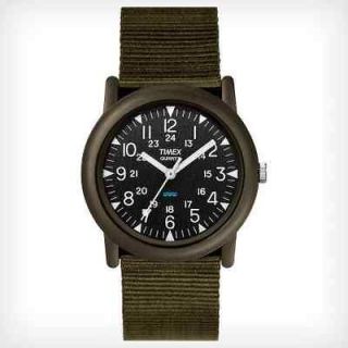 Timex Camper Green Nylon Strap Watch, 30 Meter WR, T41711