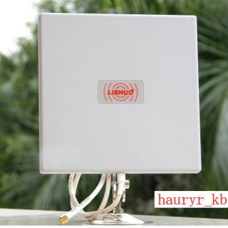   14DBI SMA Flat wifi Directional Antenna For Router Weatherproof
