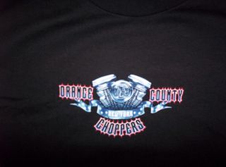 Orange County Choppers occ New York Engine T shirt