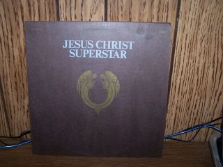 Jesus Christ Superstar   Andrew Lloyd Weber 2 lp set 1971 VG+