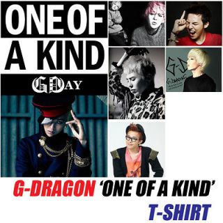 DRAGON one of a kind SOLO T SHIRT BIGBANG GD K pop Idol Brand New 