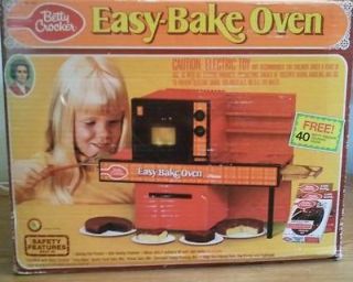   Betty Crocker Green EASY BAKE OVEN by Kenner w/ Original Box WORKS