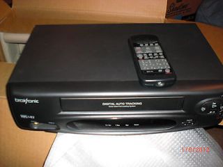 vhs VHSA6687CTBE VCR with original remote