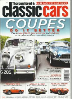 CLASSIC CARS, SEPTEMBER, 2012 ( 1048 CARS FOR SALE INSIDE ) COUPES DO 