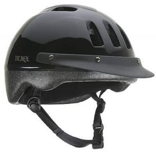 Troxel horse riding safety helmet small black