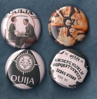 OUIJA BOARD Pins Buttons Badges game mystic retro witchcraft fun 1 
