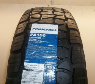 PRIMEWELL P265/70R16 111T PA100 OWL Tire 2657016 (Fits 2008 Toyota 