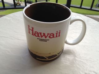  2012 Hawaii Hawaiian Brown Tan Outrigger Canoe Coffee Mug 16 Oz NEW
