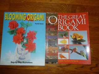 PAPER ORIGAMI BOOKS 29 3D Flowers & 40 Project Blooming Origami by 