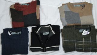 Oscar De La Renta Assorted Mens Sweaters NWT