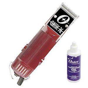 Oster Classic 76 Hair Clipper Pro + 4 oz lube blade oil