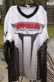 Tippmann Paintball Jersey White/Black *Pick your size* M XL