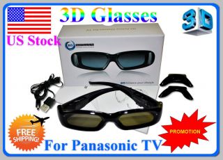   Active Glasses for Panasonic VIERA TC P50UT30 TC P55UT30, item in USA