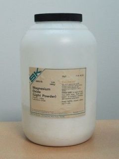 Magnesium oxide powder light 1 pound Science Kit Inc 83803 03