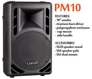   PM10 2 Way Main Loudspeaker and Reference Monitor 10 PA Speaker New