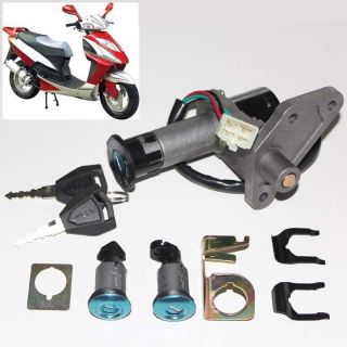  Motorcycle Scooter Ignition Key Switch Lock Set 50 150cc chinese part