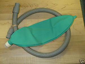 Dental Nitrous Oxide 3 Liter Breathing Bags With Corrugated Hoses 