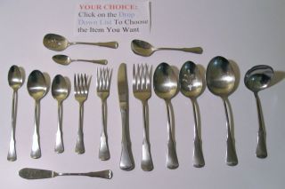 Oneida Community Patrick Henry SS Flatware Your Choice From $3.99 