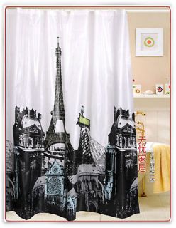 paris shower curtain in Shower Curtains