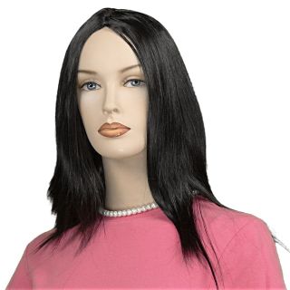 Long Straight Brown Wig With Skin Part L6083