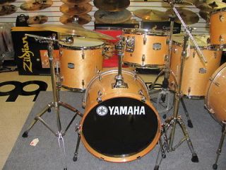 Yamaha BeBop Drum Set Stage Custom Birch Natural Wood 3pc Shell Pack 