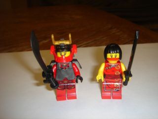LEGO Ninjago NYA GIRL Samurai X Minifigures with weapons lot new