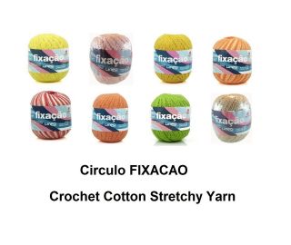 Circulo FIXACAO 100g 338m Crochet Cotton Stretchy Knitting Thread Yarn