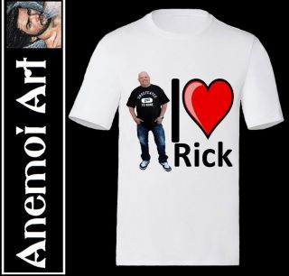 Love Rick Pawn Stars Gold and Silver T shirt T Shirt secret santa 