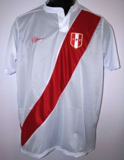 MARCA PERU FPF Jersey Shirt Camiseta Seleccion Peruana Unisex Men 