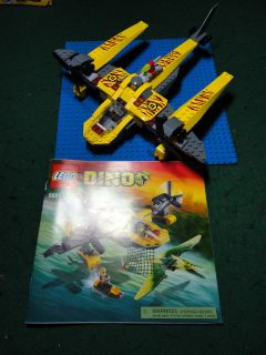 LEGO DINO HUNTERS 5888 OCEAN INTERCEPTOR PLANE ONLY NO MINI FIGURES OR 