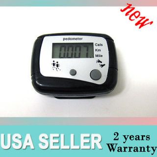 Run Walking Distance Calorie Step Counter LCD Pedometer