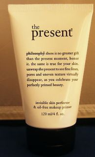 Philosophy the present HUGE 4 oz skin perfector oil free makeup primer