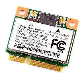   802.11 b/n Half Height Wireless Mini PCI E Card Acer 5732Z 5749