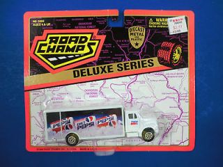 Pepsi Cola Die Cast Delivery Truck Road Champs 1996 NIP