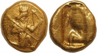 Persia Achaemenid Empire Time of Darios I to Xerxes II AV Daric