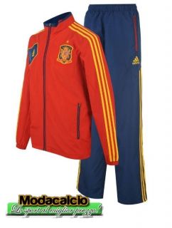 Tracksuit Adidas Spagna SPAIN tg 2012 Tuta Red Blue