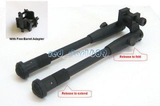   Bipod Mount System w/Free Barral Adapter 20mm Picatinny&Weaver rail