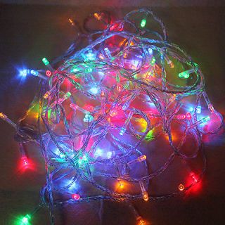  Multi color Colors 10M 100 Leds Christmas Fairy Party String Lights