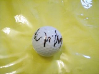Jim Thorpe PGA Golfer Signed Golf Ball