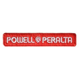 Powell Peralta 4.25 Strip logo Patch Red Skateboard decal