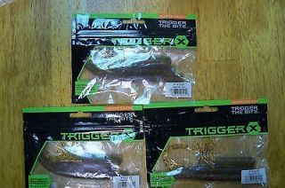 Trigger X Lure Assorted 3 pk. Set of 3. Ultrabite Aggressive 