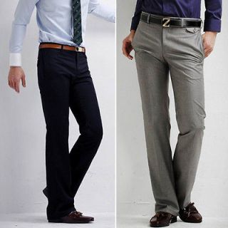 20512 New Mens Fashion Casual Suit Pants Long Trousers 2 Color PA83