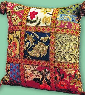 Glorafilia Needlepoint/Ta​pestry Kit   Florence Cushion
