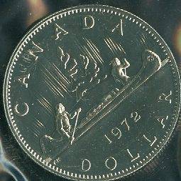 1972 PL Proof Like $1 Voyogeur One Dollar 72 Canada/Canadian Coin Un 